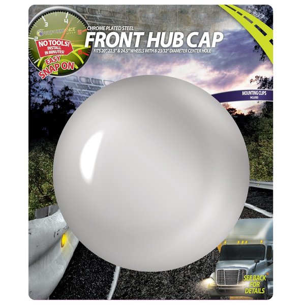 Hd Driven Hub Cap Front 5 Notch 076-06385